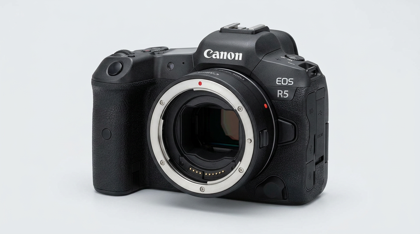 📸 canon r5 camera package + profoto a1 flash + air remote ttl-c