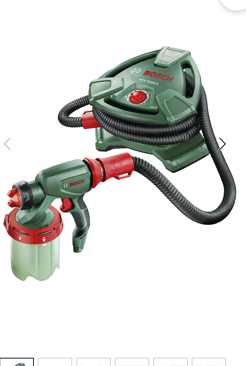 Färgspruta bosch pfs 5000 e