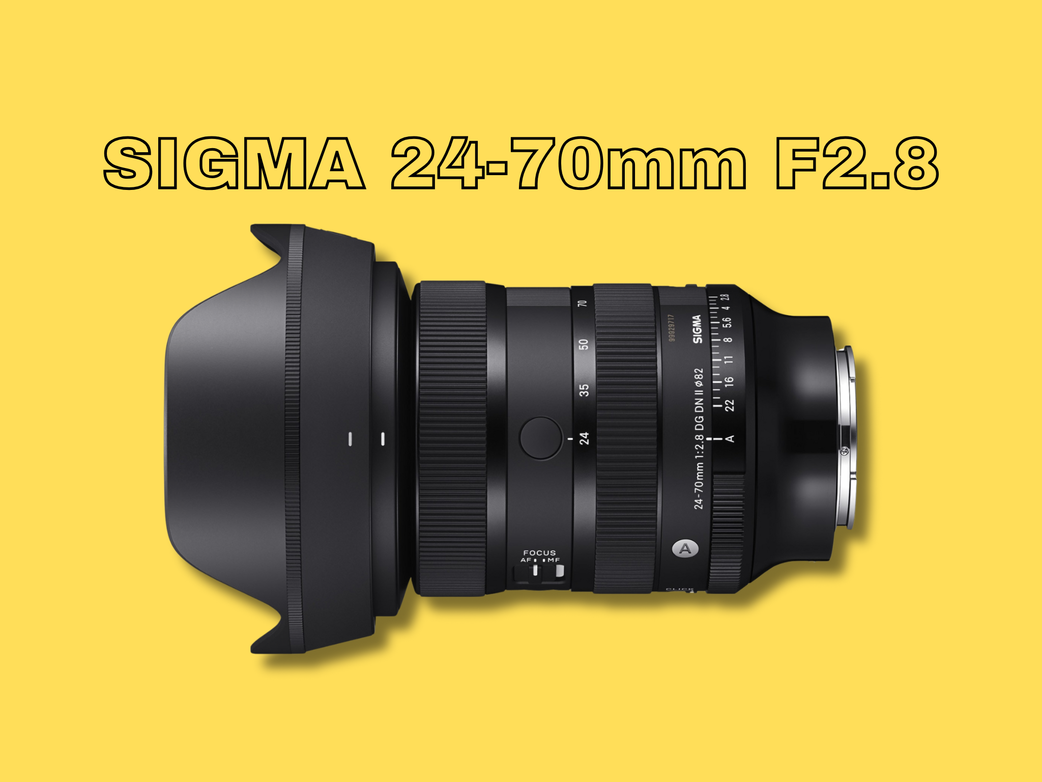 Sigma 24-70mm f2.8 | e-mount