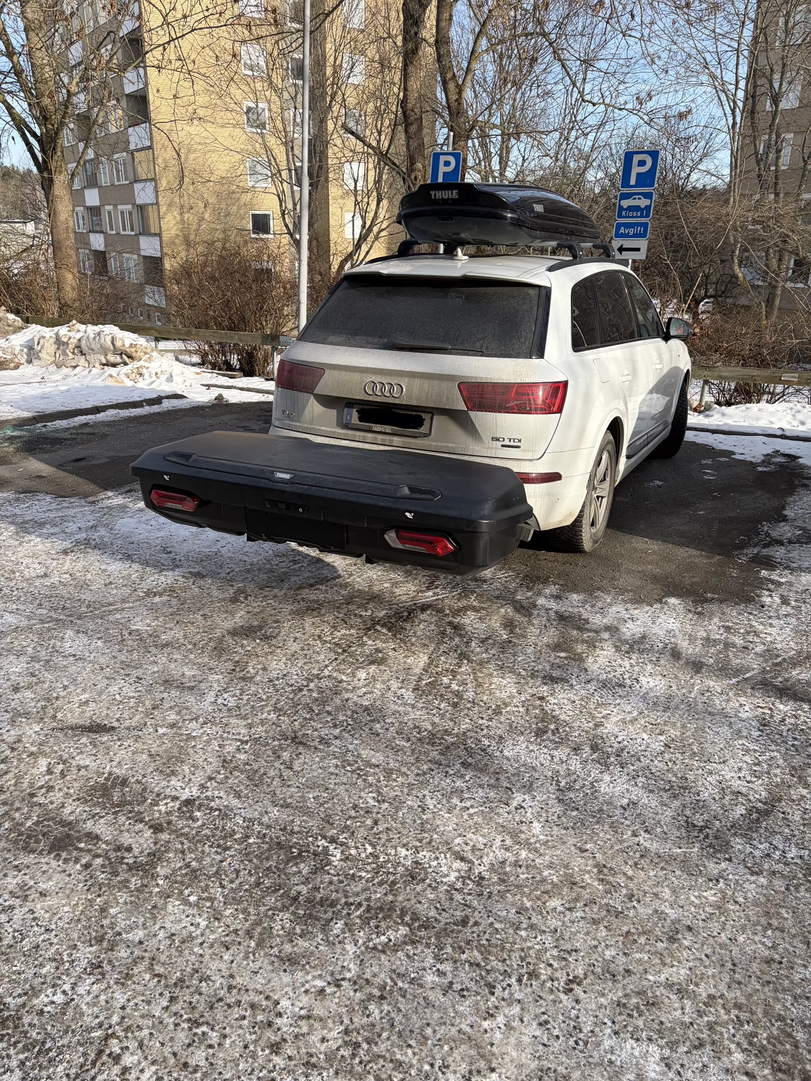 Thule arcos xl dragkroksmontera bakbox