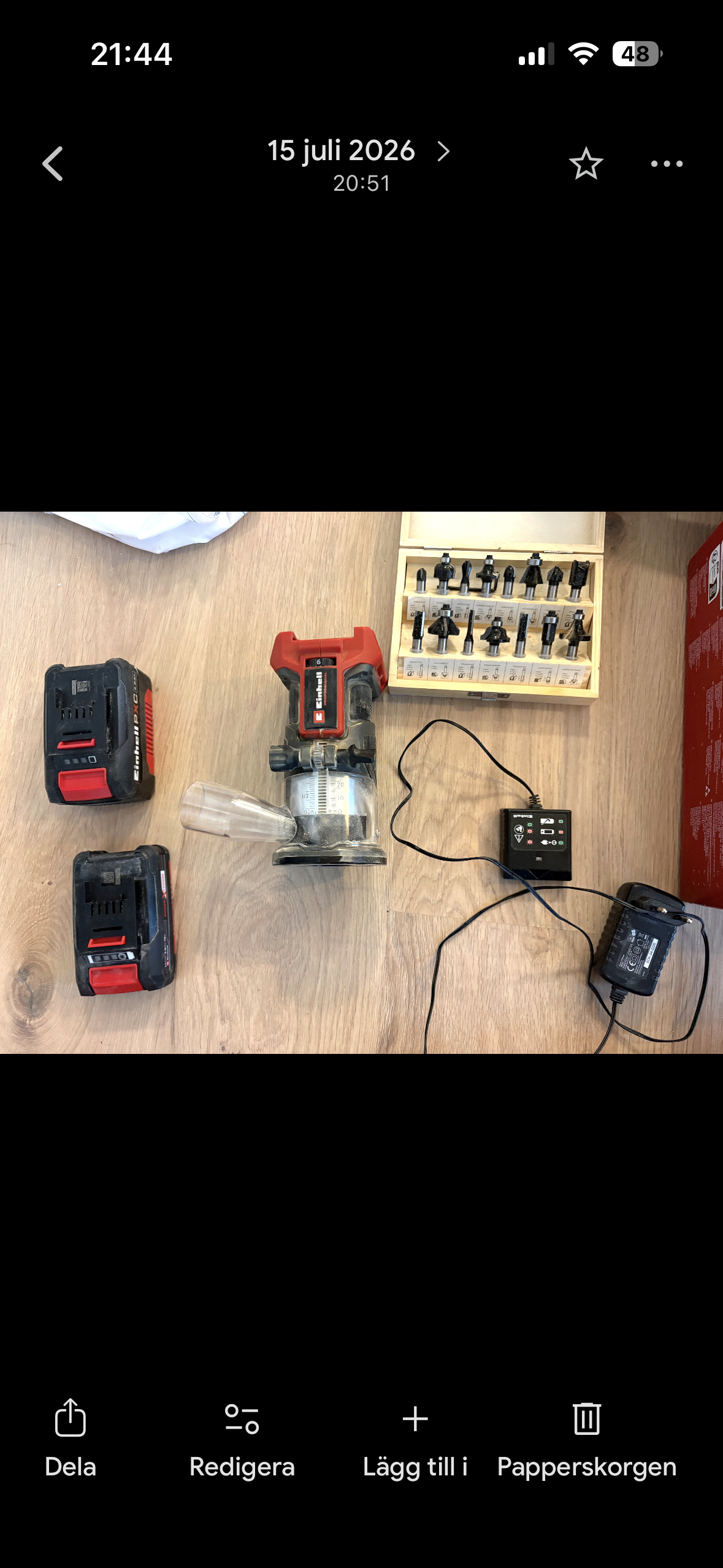 Handöverfräs einhell professional 