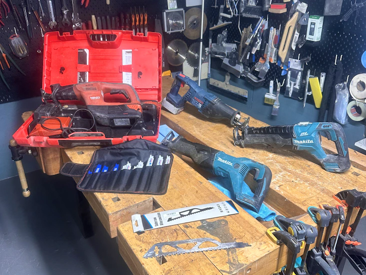 Tigersåg komplett o riv verktyg alt o mer