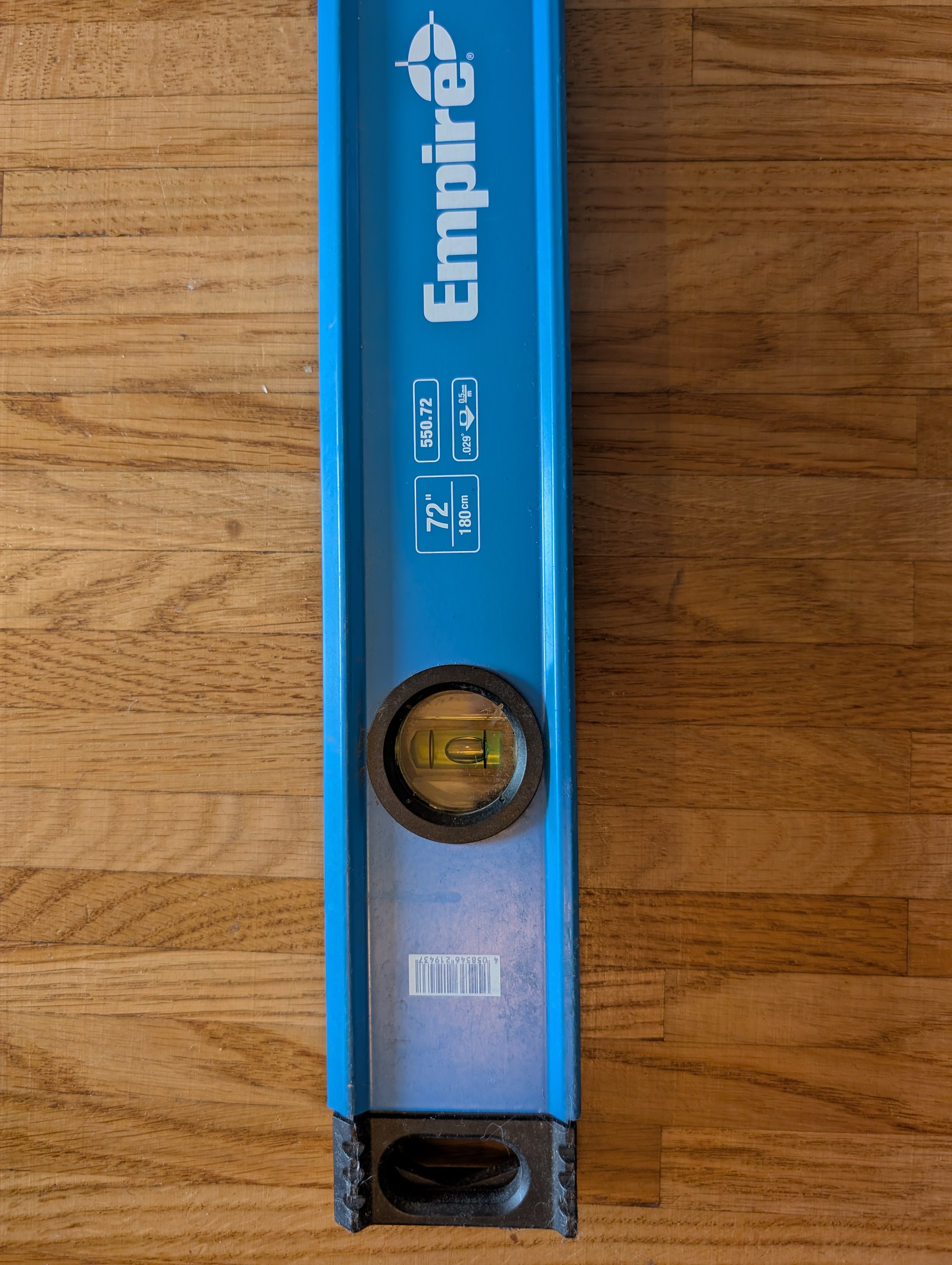 Långt vattenpass 180 cm