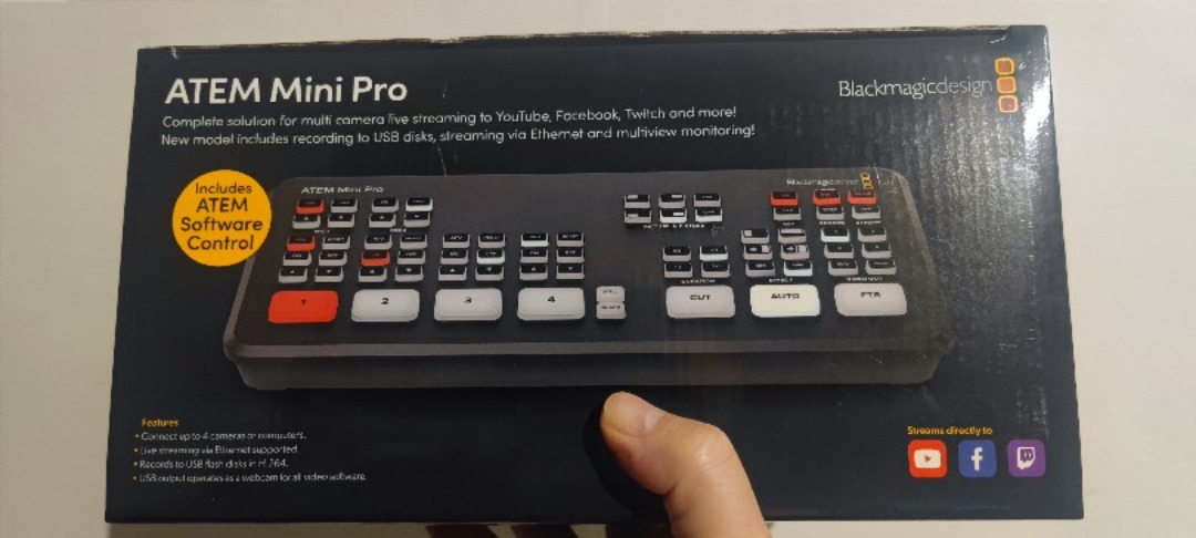 Blackmagic atem mini pro 