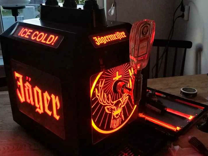 Jägermeister tap machine