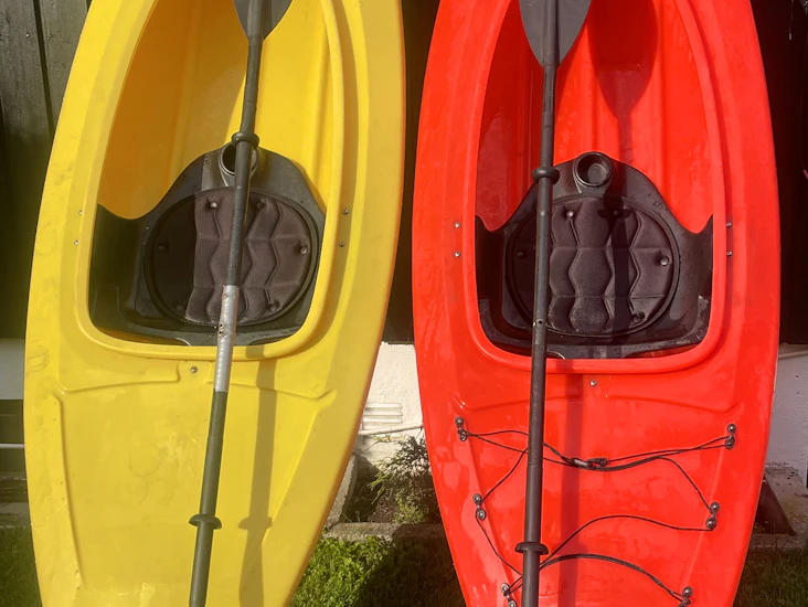 2 stk kajakk til leige