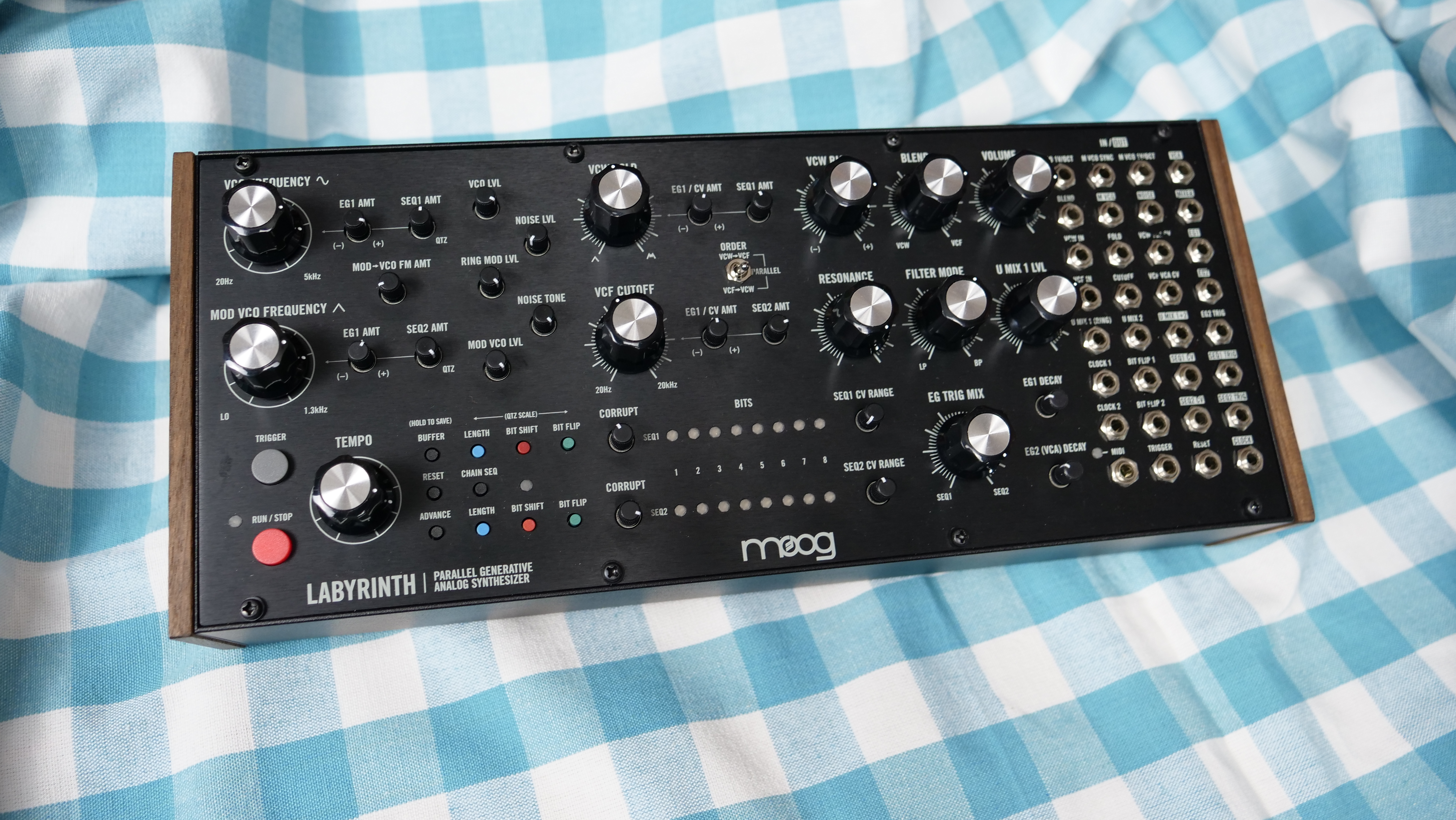 Synth picnic - moog labyrinth