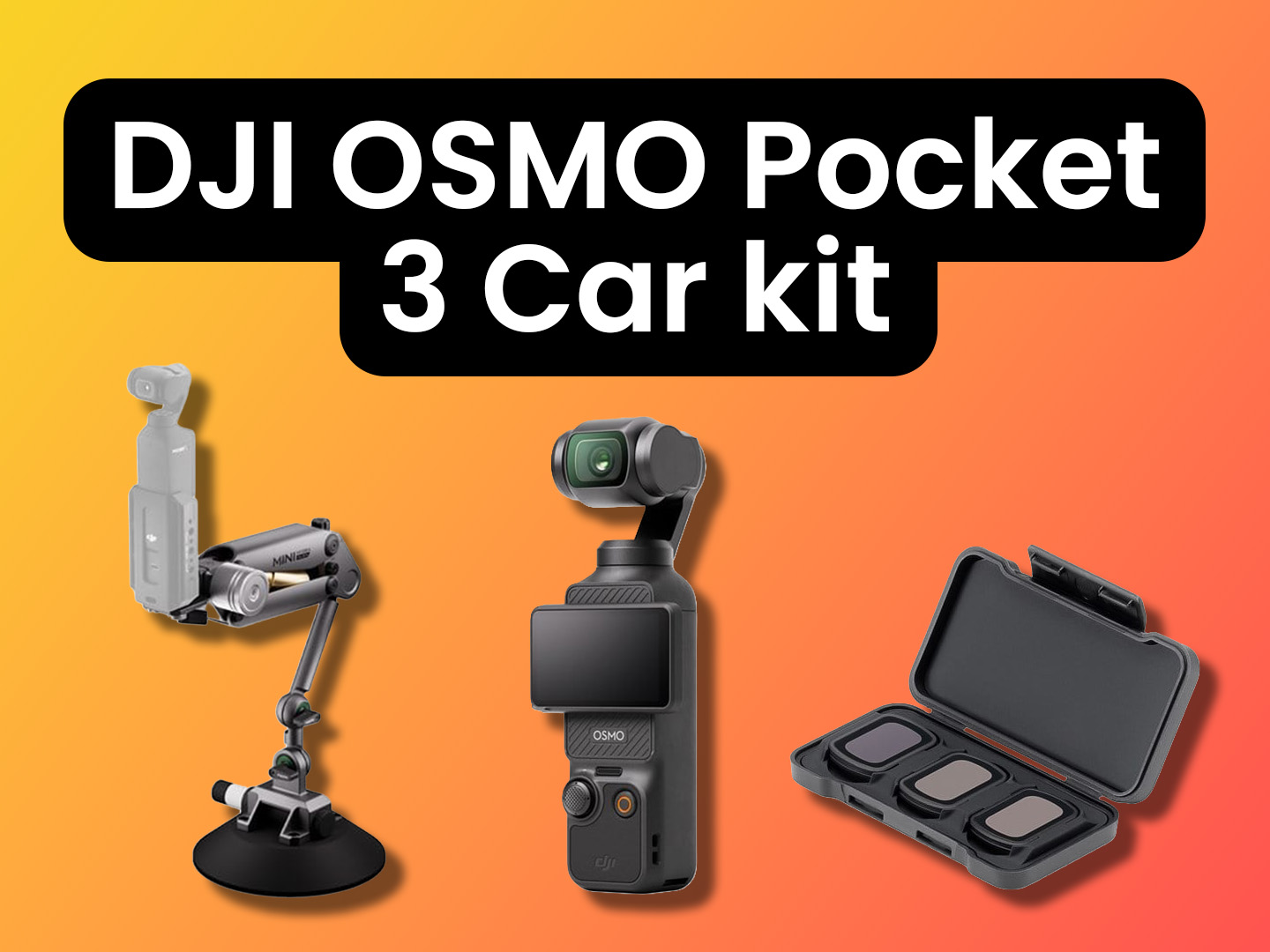 Dji osmo pocket 3 car kit