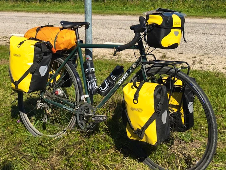 Ortlieb pyörälaukut -koko setti 5kpl (takalaukut, etulaukut, tankolaukku)