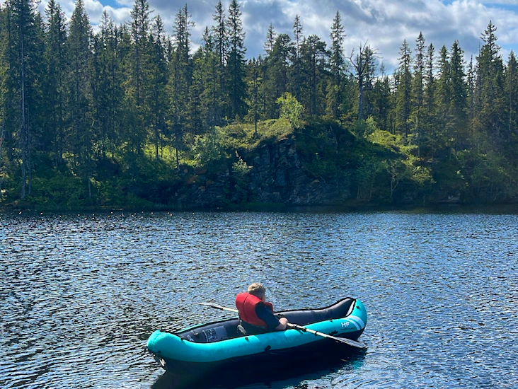 Oppblåsbar kajakk 2stk