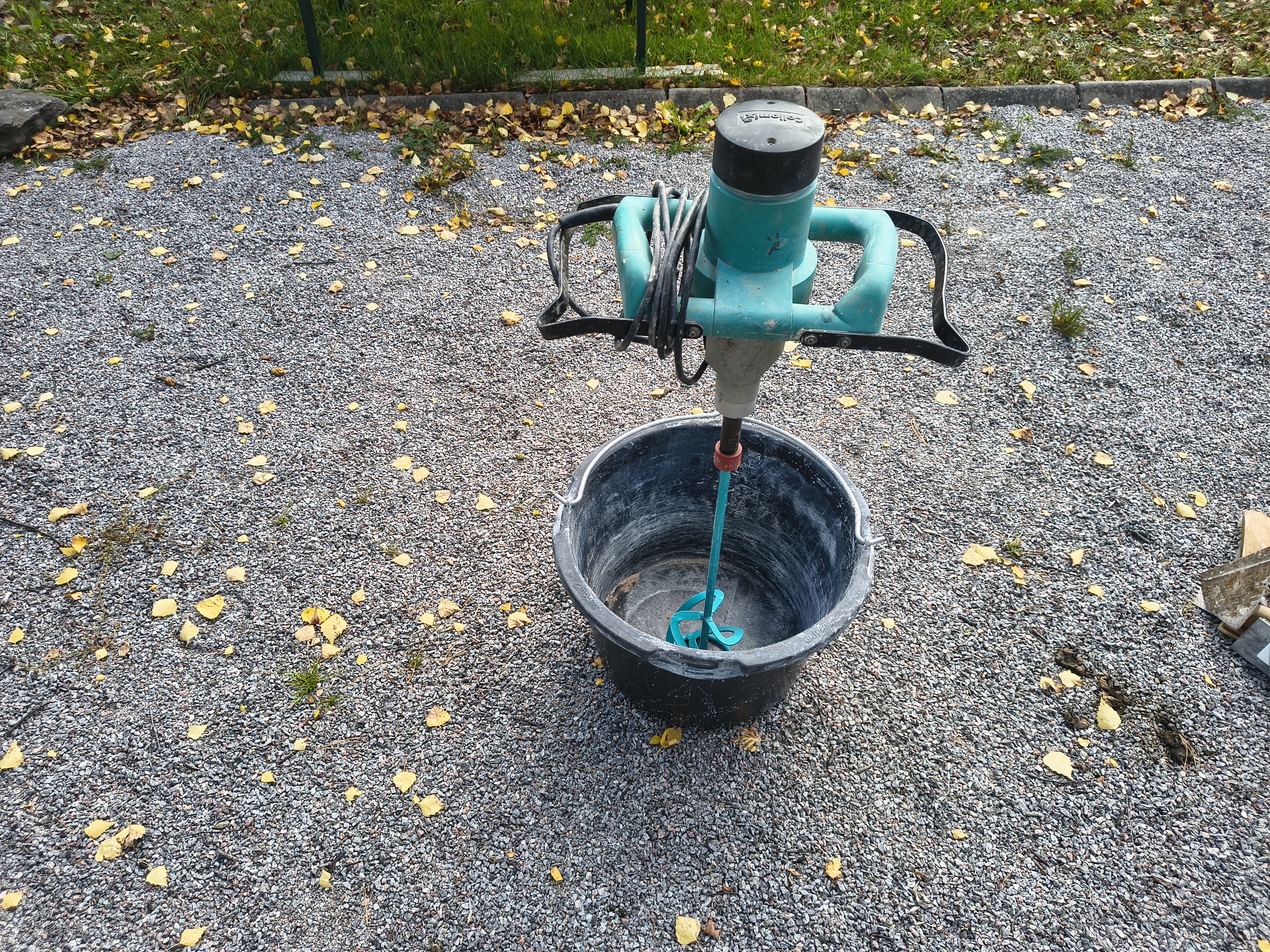 Collomix cx 40 + vispilä + 65 l sekoitusastia