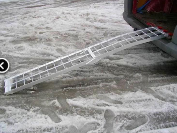 Lastramp till motorcykel