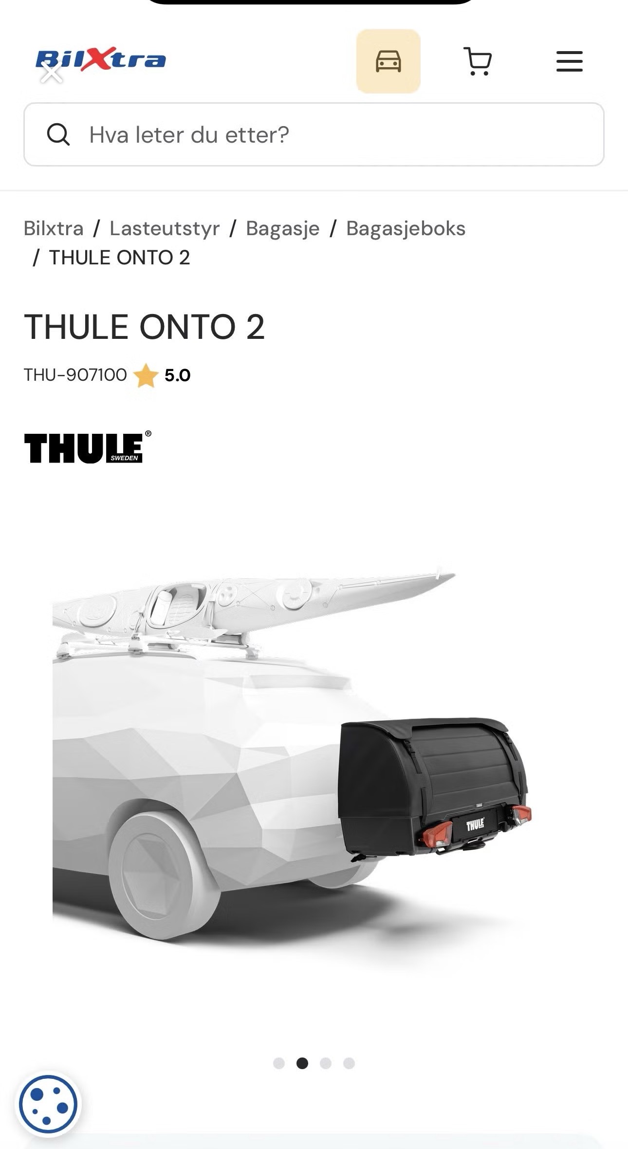 Thule bagasjeboks 