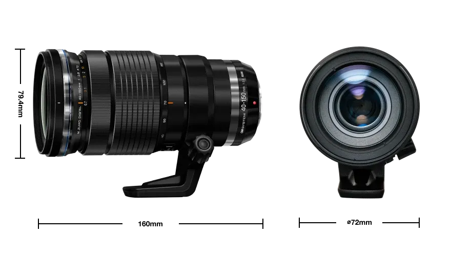 Olympus m zuiko 40-150mm 2.8
