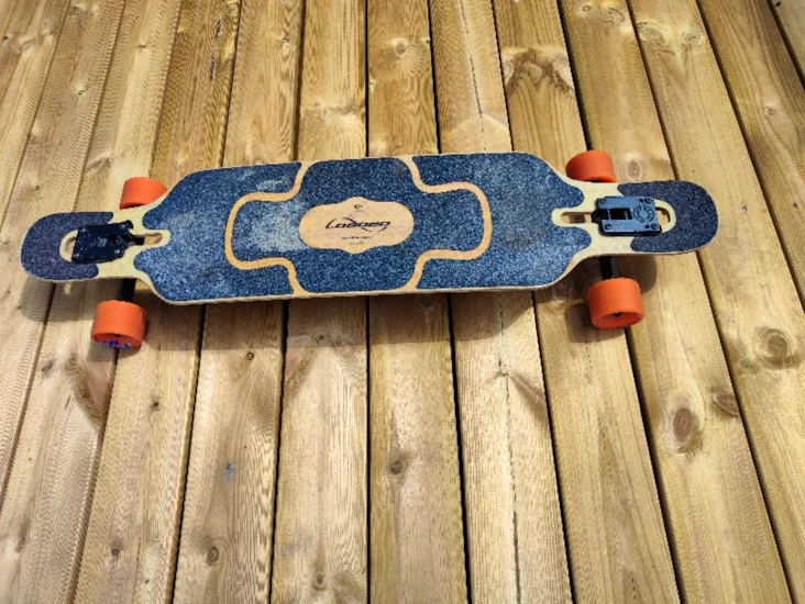 Longboard loaded