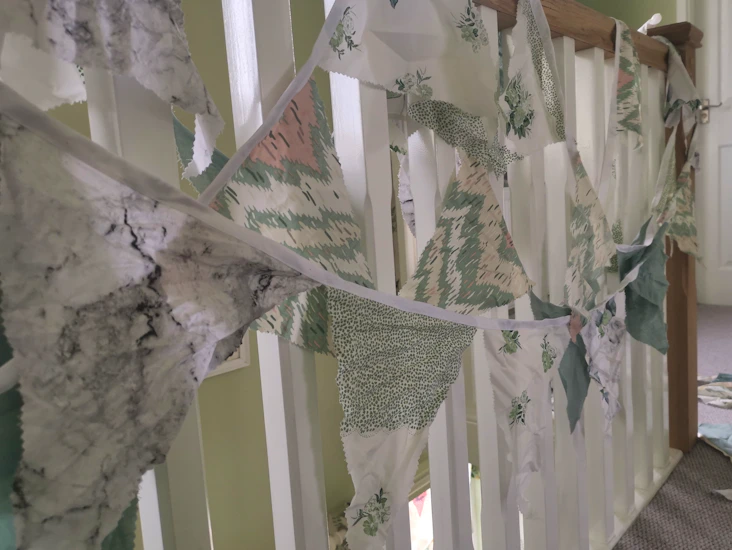 Sage green bunting 69m