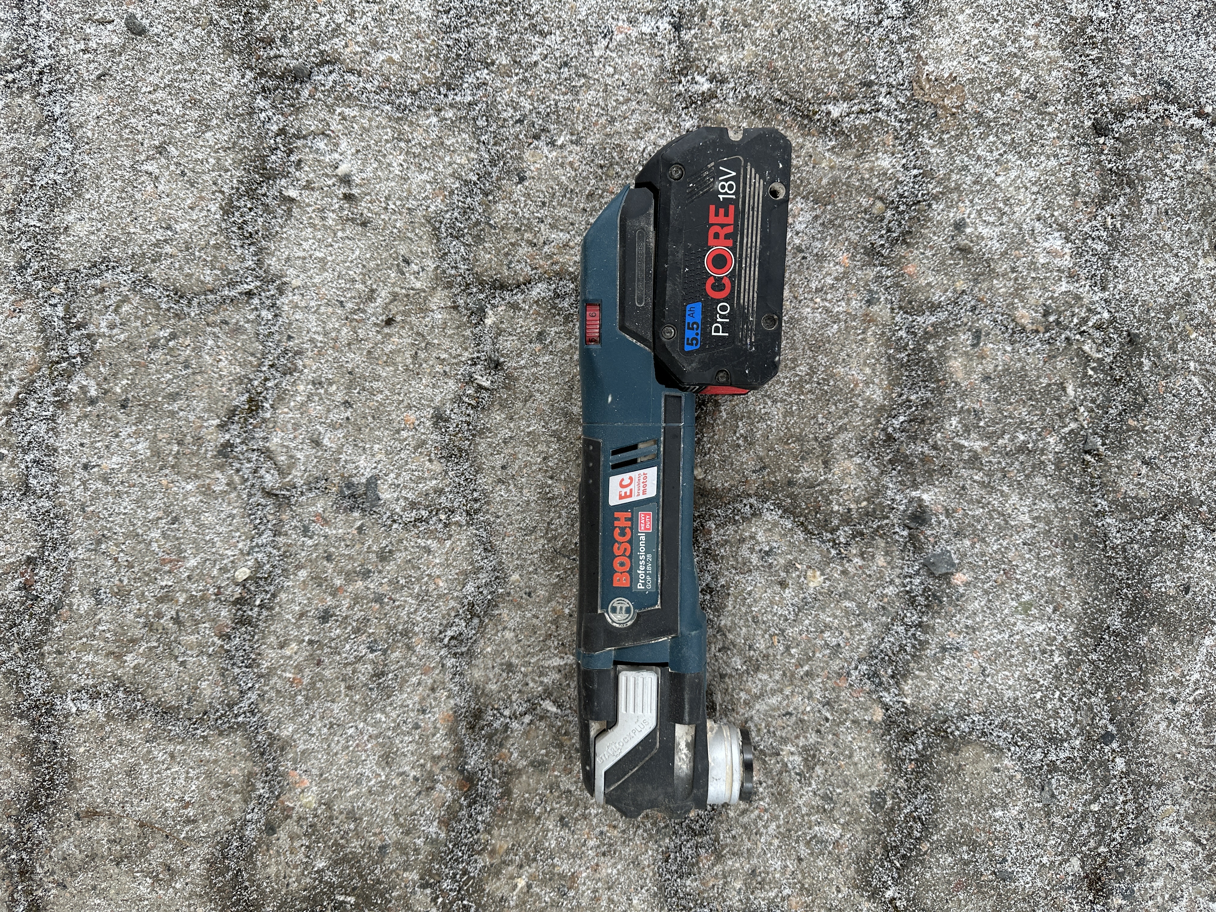 Utleie av bosch multikutter gop 18v-28