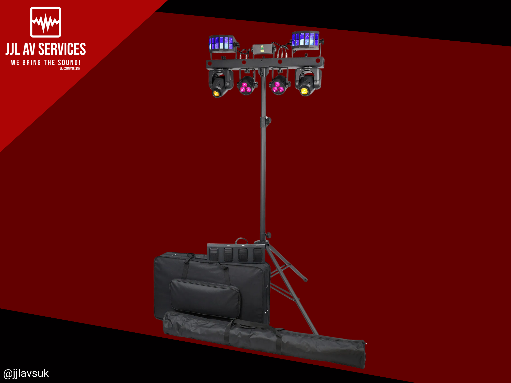 Equinox gigabar fx1 – all-in-one party & event disco lighting hire