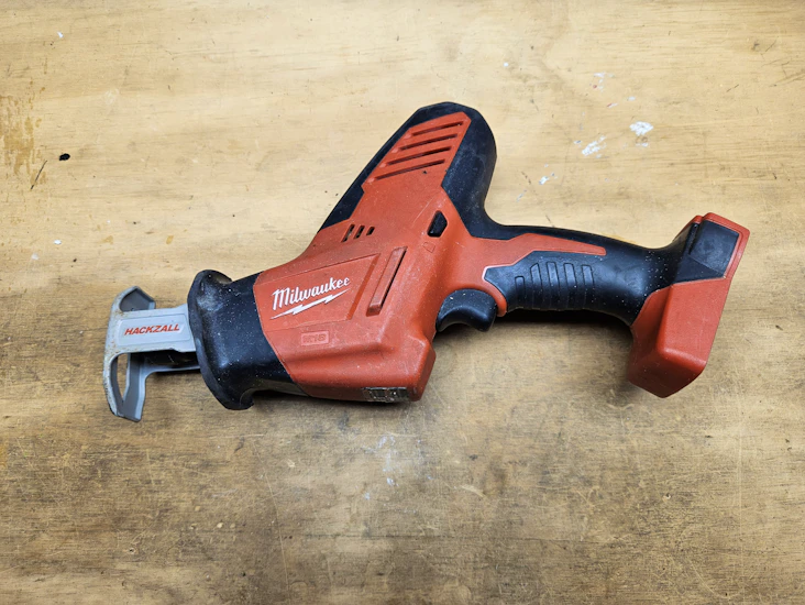 🪚 milwaukee 2625-20 m18 hackzall reciprocating saw (tool only)