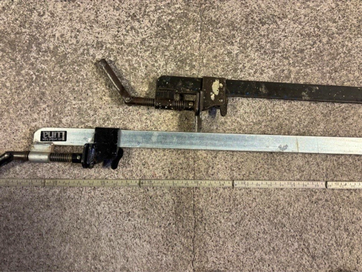 Limknektar 2st - större skruvtvingar