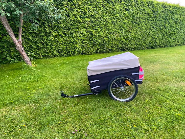 Vattentät cykelsläp/cykelvagn