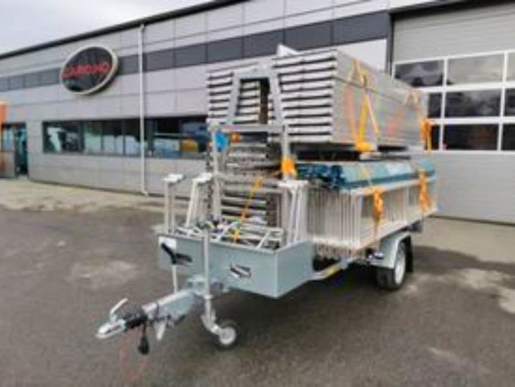 Stillastilhenger med stillas