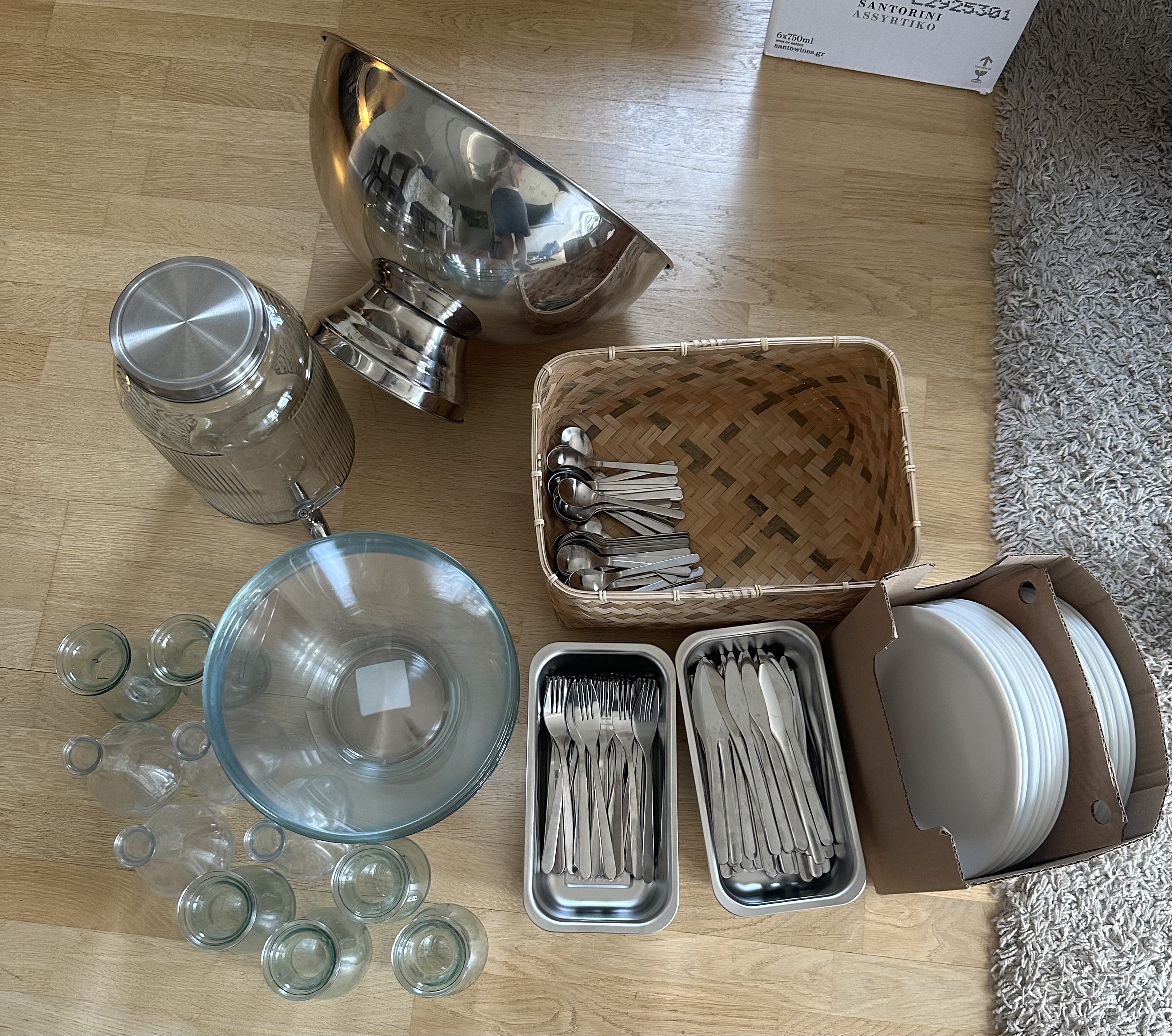 Kit för fest, middag och event