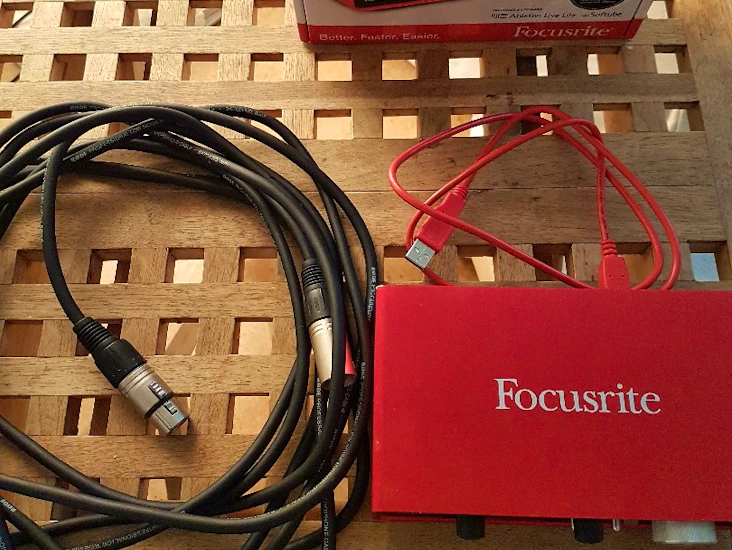 Ljudkort scarlett 2i2