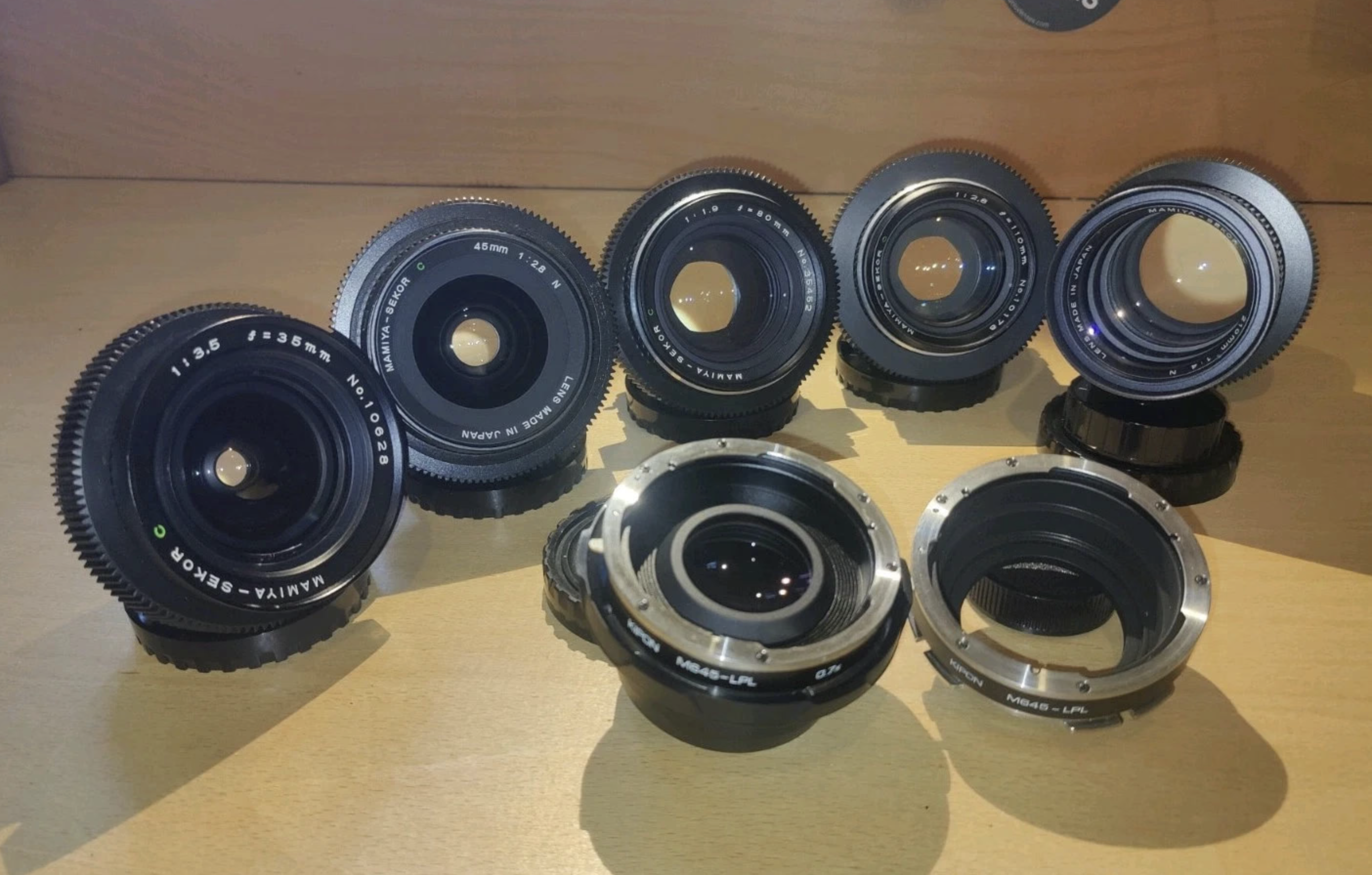 Mamiya sekor c 645 mount | lpl | pl