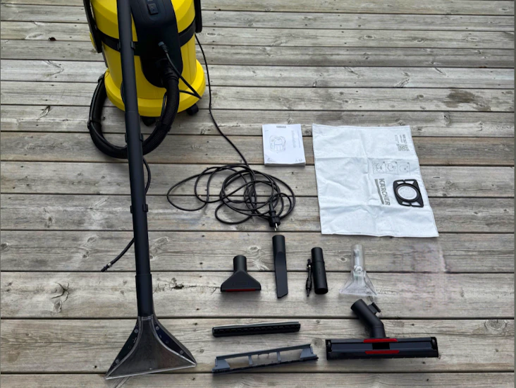 Kärcher se 4004 – proffsig textil- & mattvätt (ny & redo att hyras)