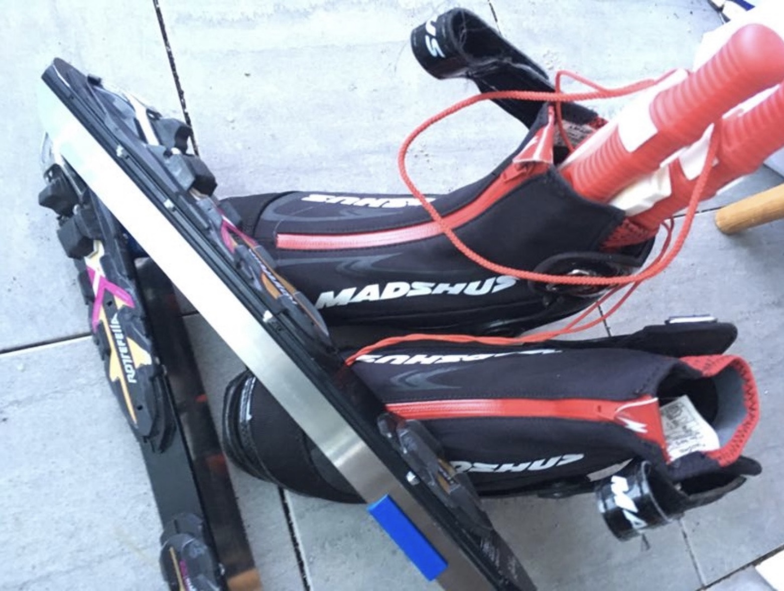 Långfärdsskridskor stl 40 med lös häl