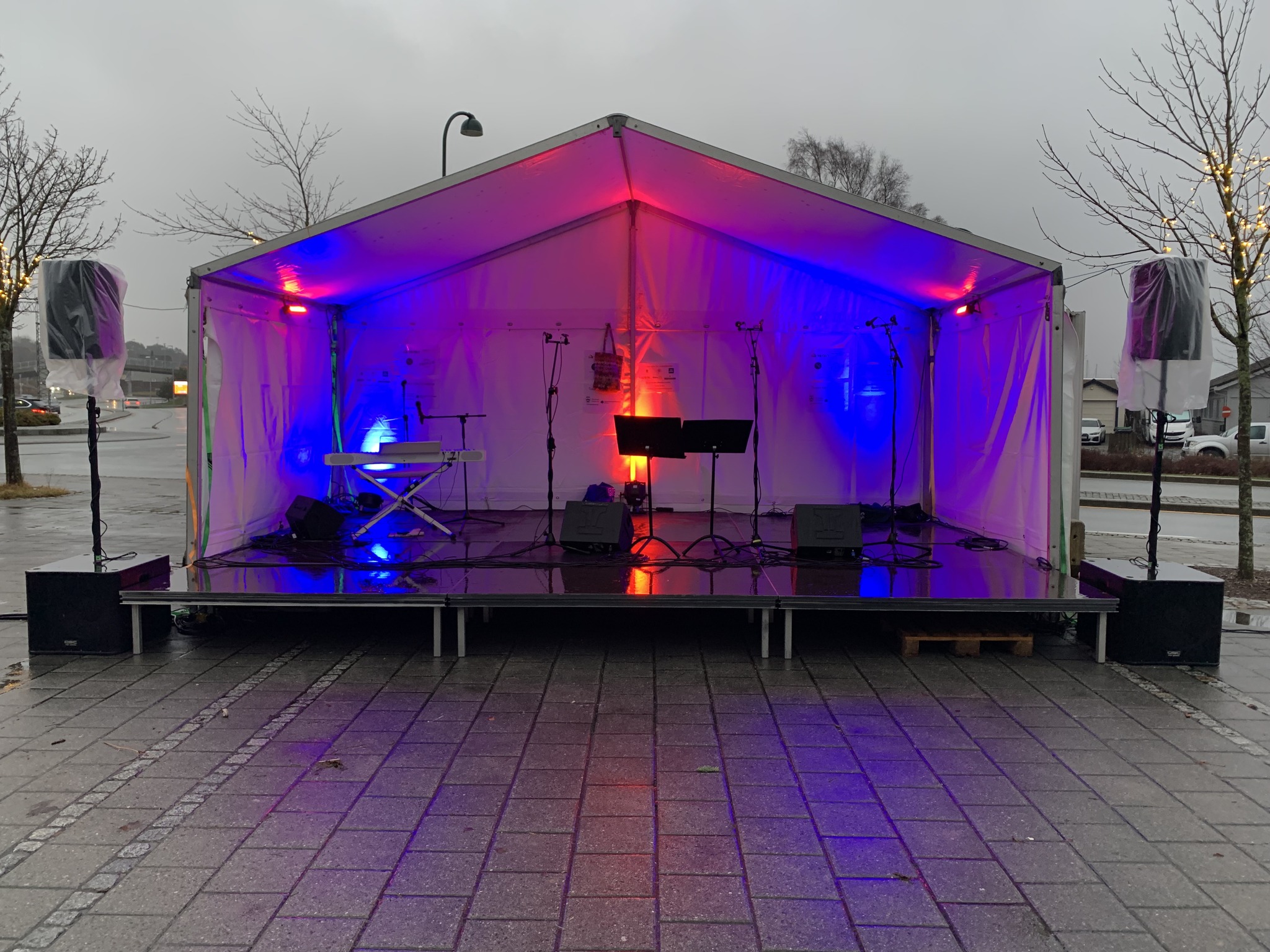 Proff scene // scenetelt til leie