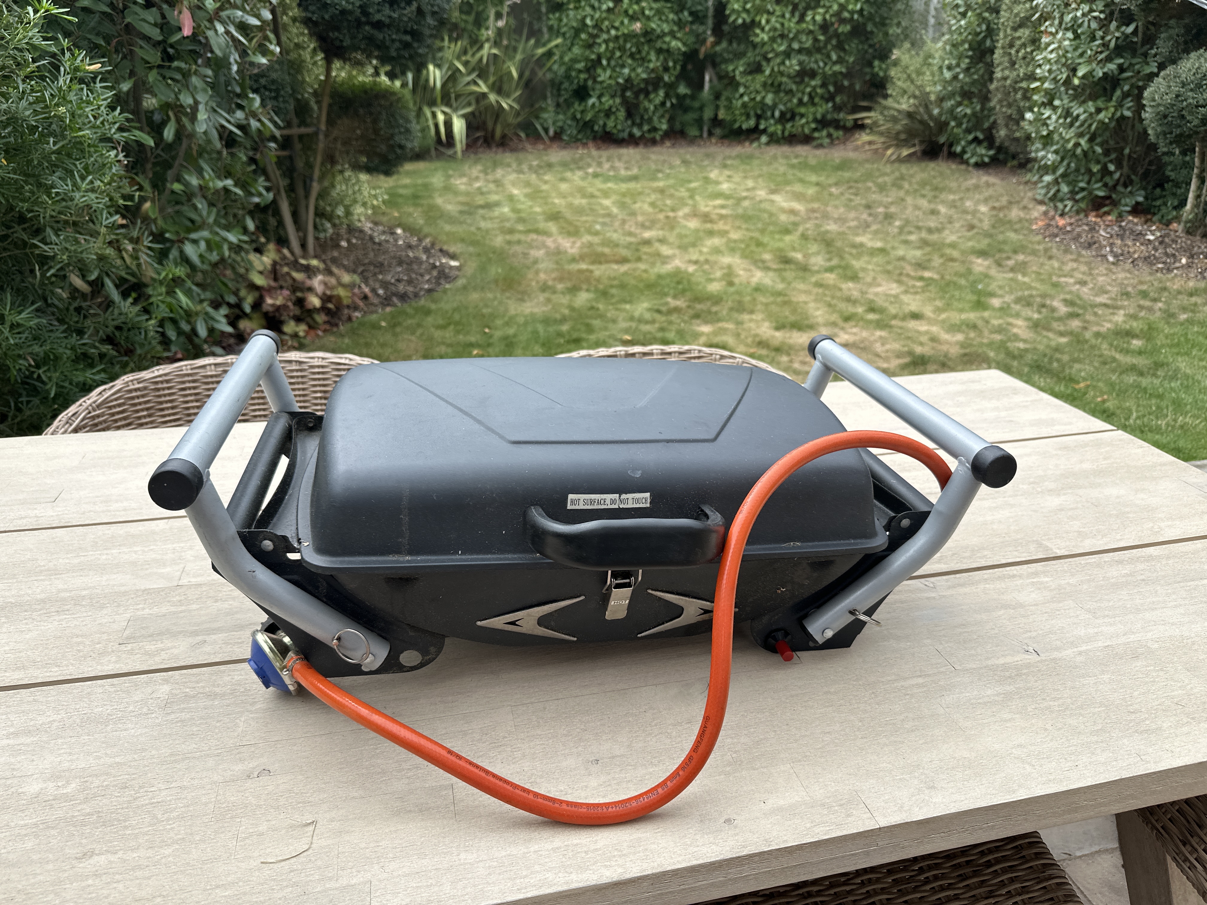 Portable gas bbq