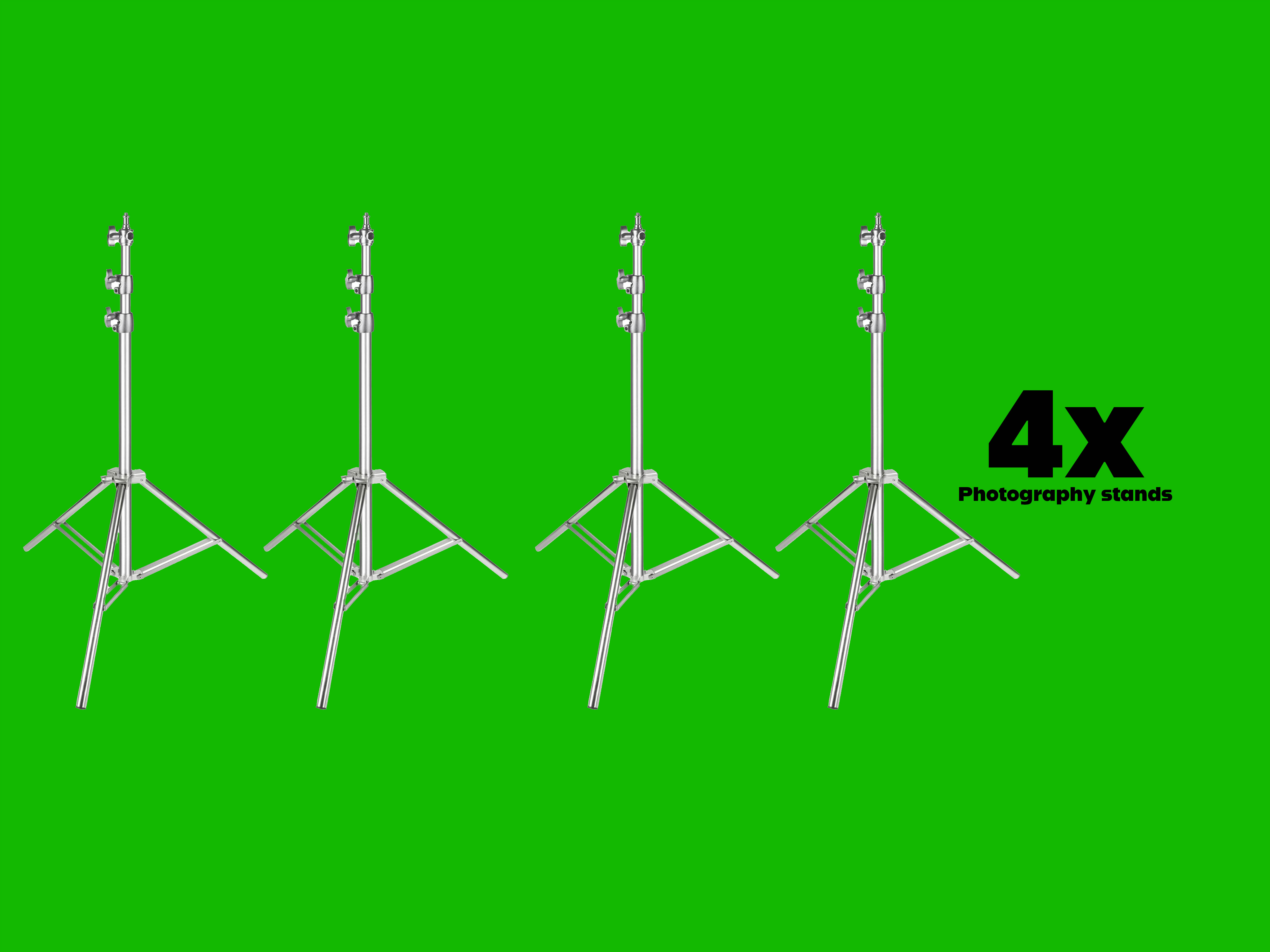 4x photography/ light  stands