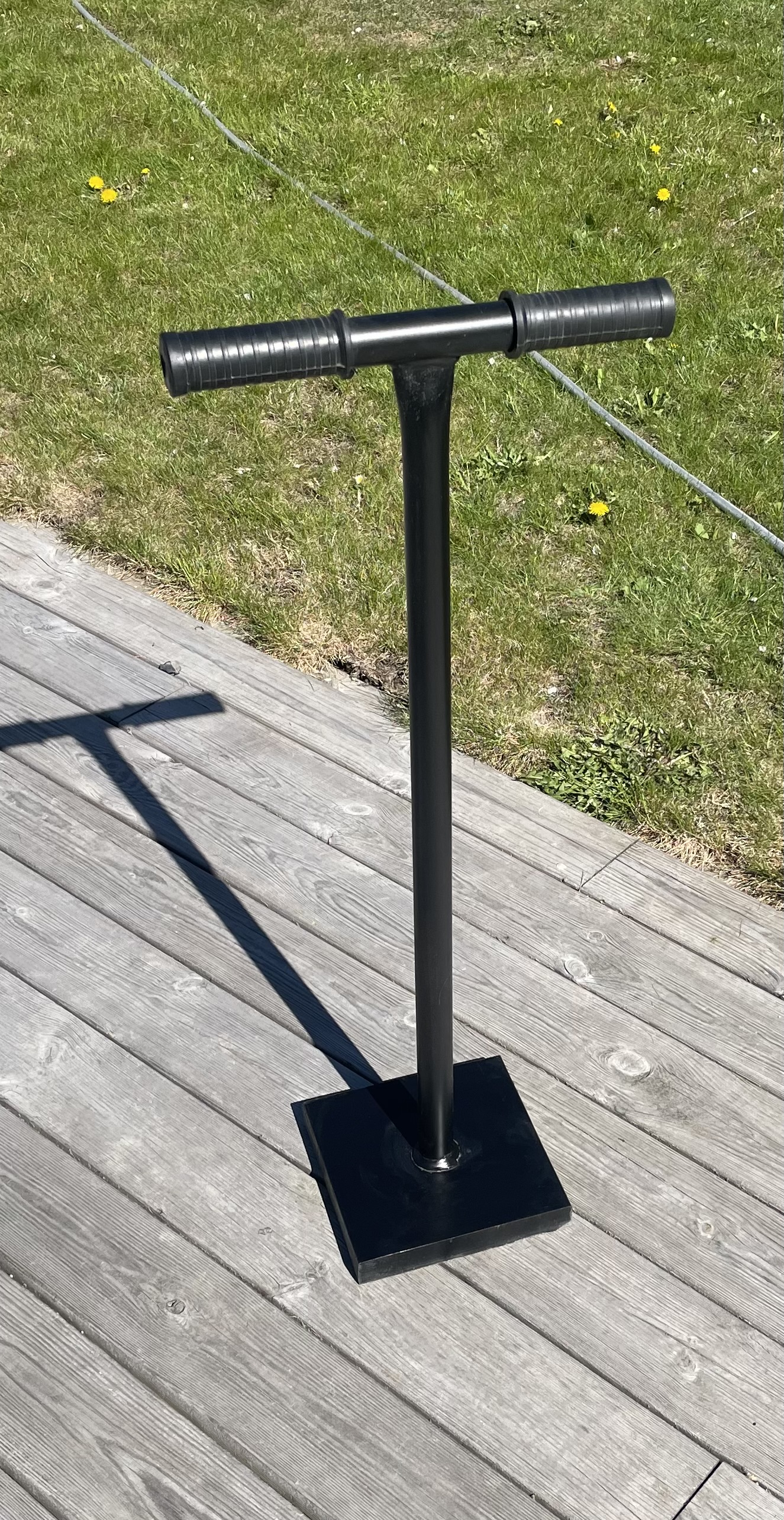 Jordstamp för grus, jord och asfalt