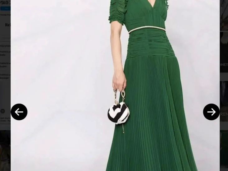 Self-portrait kjole 💚