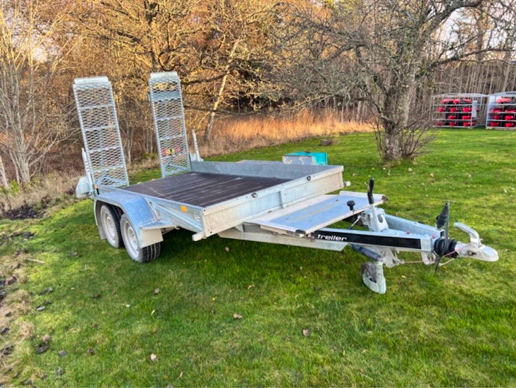 🚚 maskinsläp 2750 kg | smidig transport av maskiner