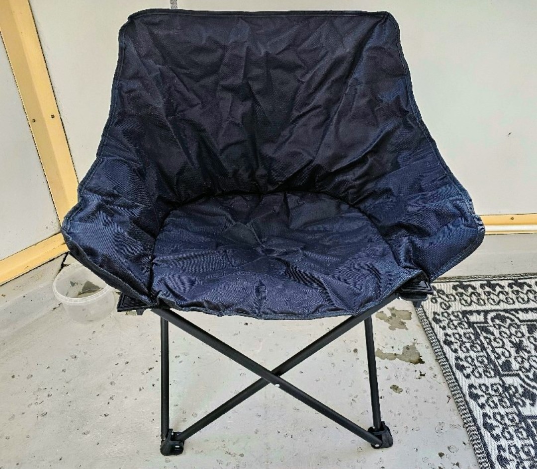 Campingstol med varme