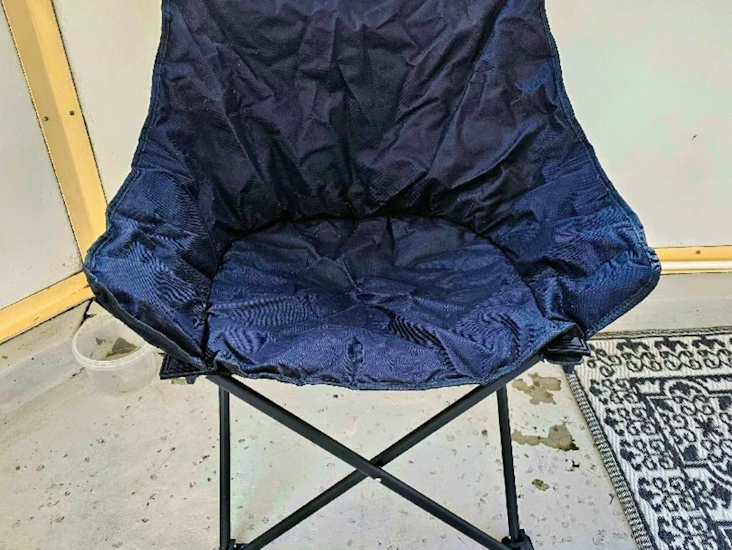 Campingstol med varme