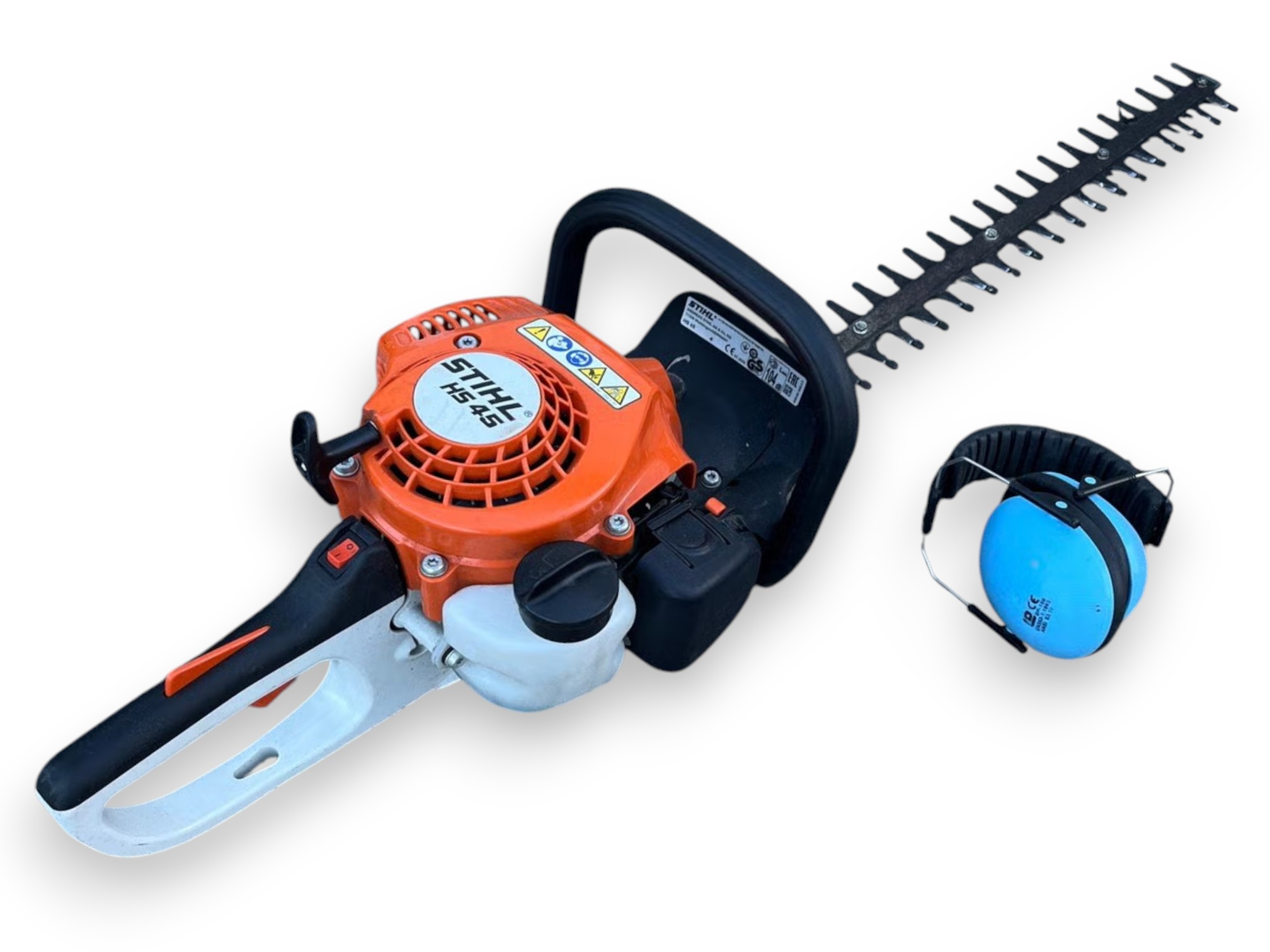 Stihl hs 45 bensindrevet hekksaks – kraftig 60 cm
