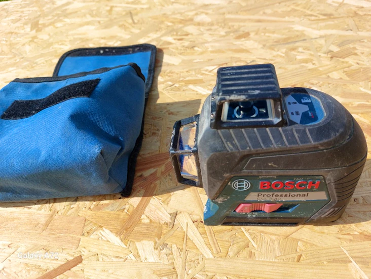 Proffesionell laser för byggen.