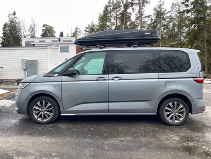 Thule touring alpine 700 takbox, multivan t7