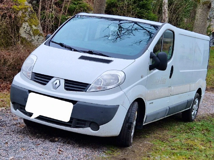 Skåpbil renault traffic 3sits