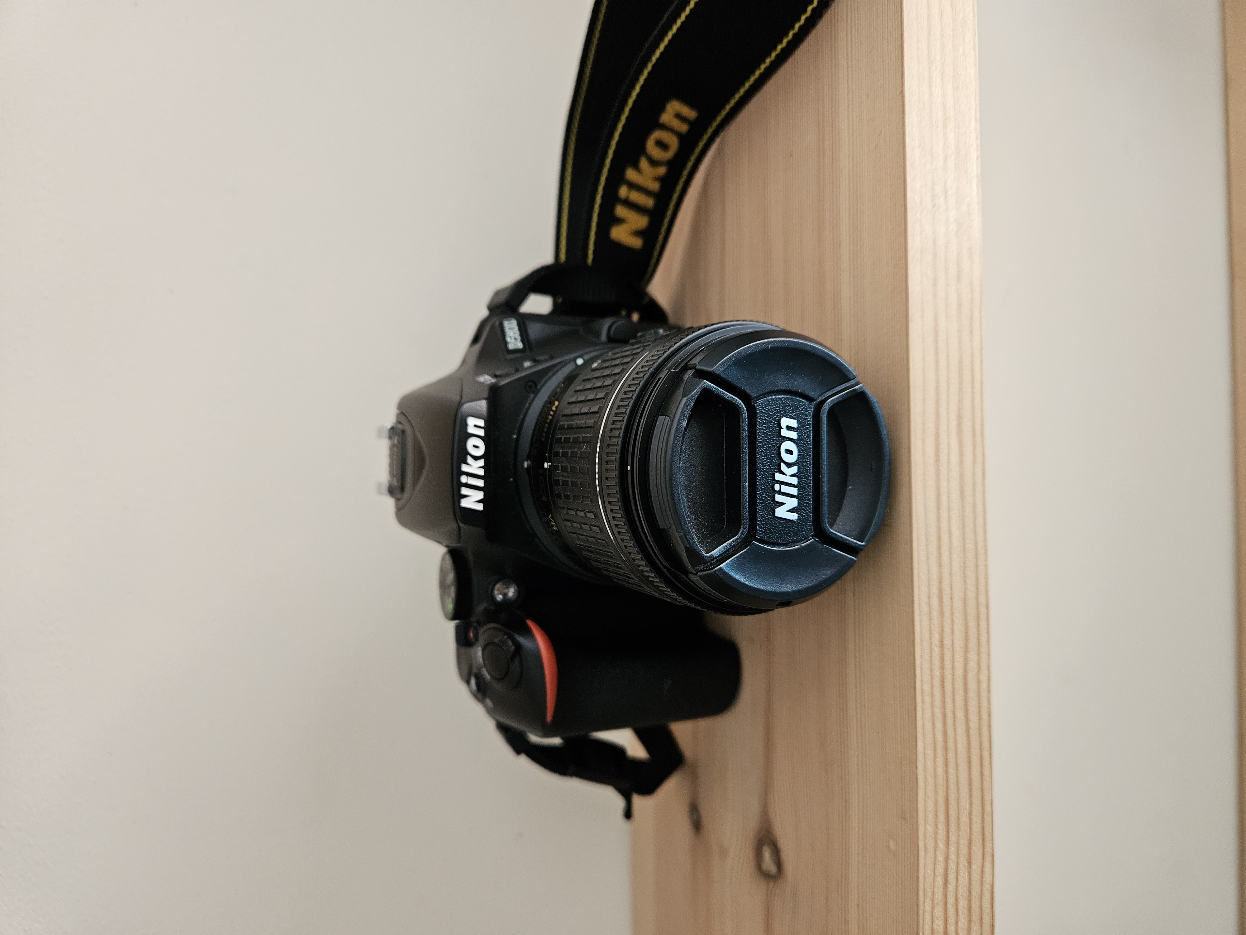 Nikon d5600 dslr + 18-55mm lens | perfect for portraits & vlogs