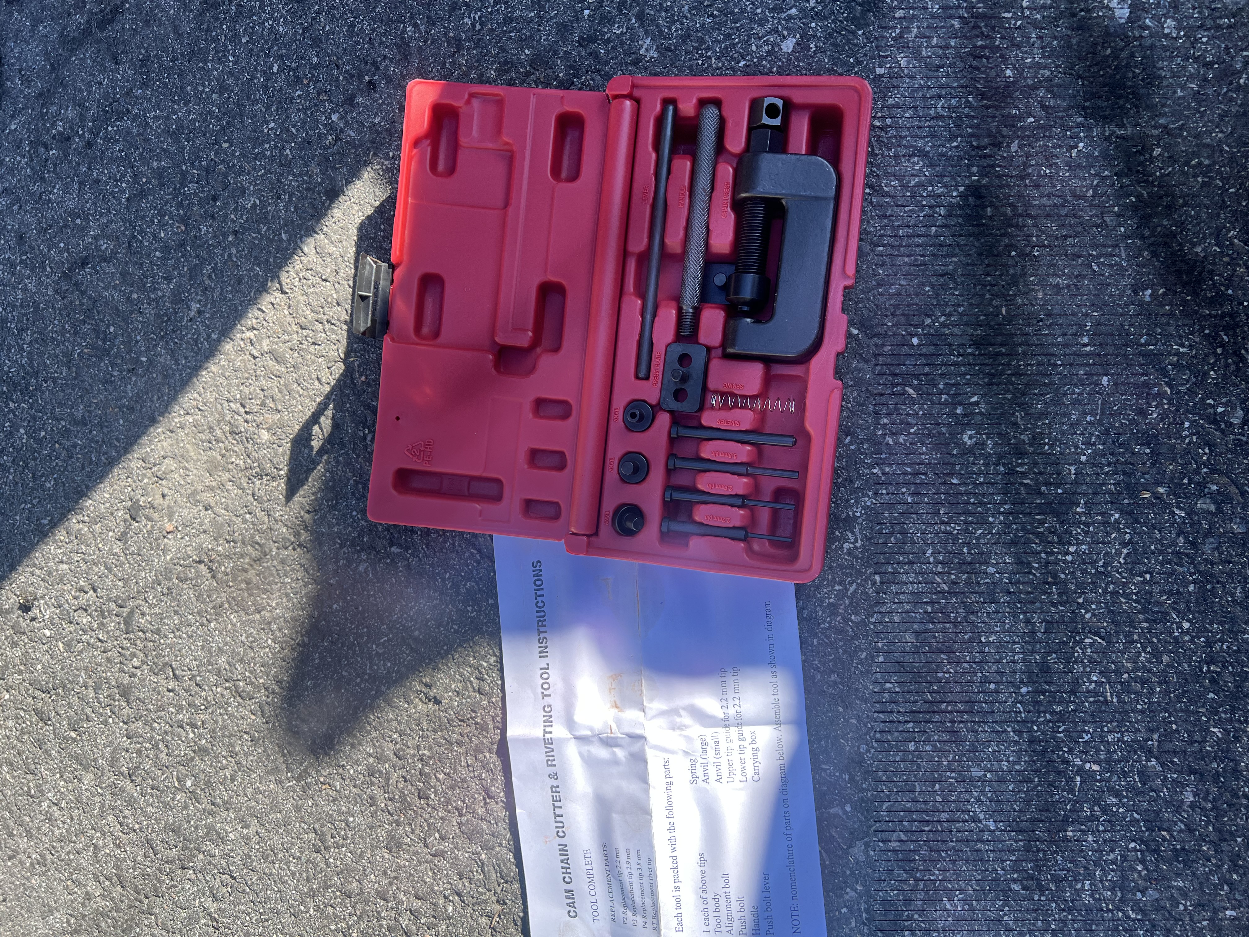 Kjedekutter/klinkeverktøy mc