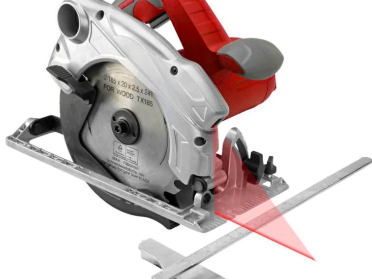 Cirkelsåg 1300w med lasersikte