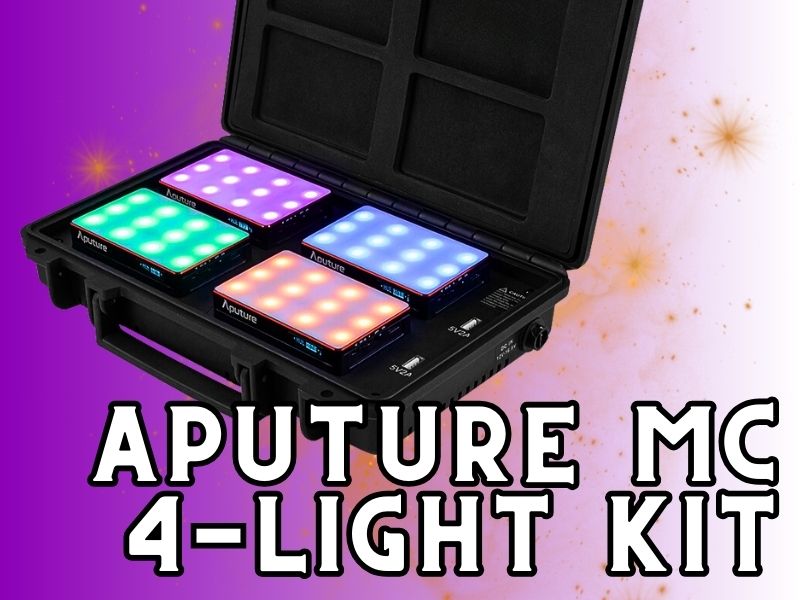 Aputure mc 4-light kit