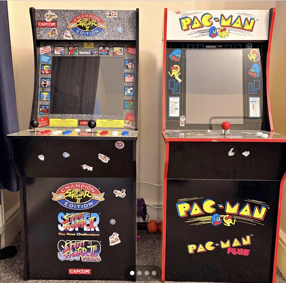 Street fighter arcade machine - party wedding
