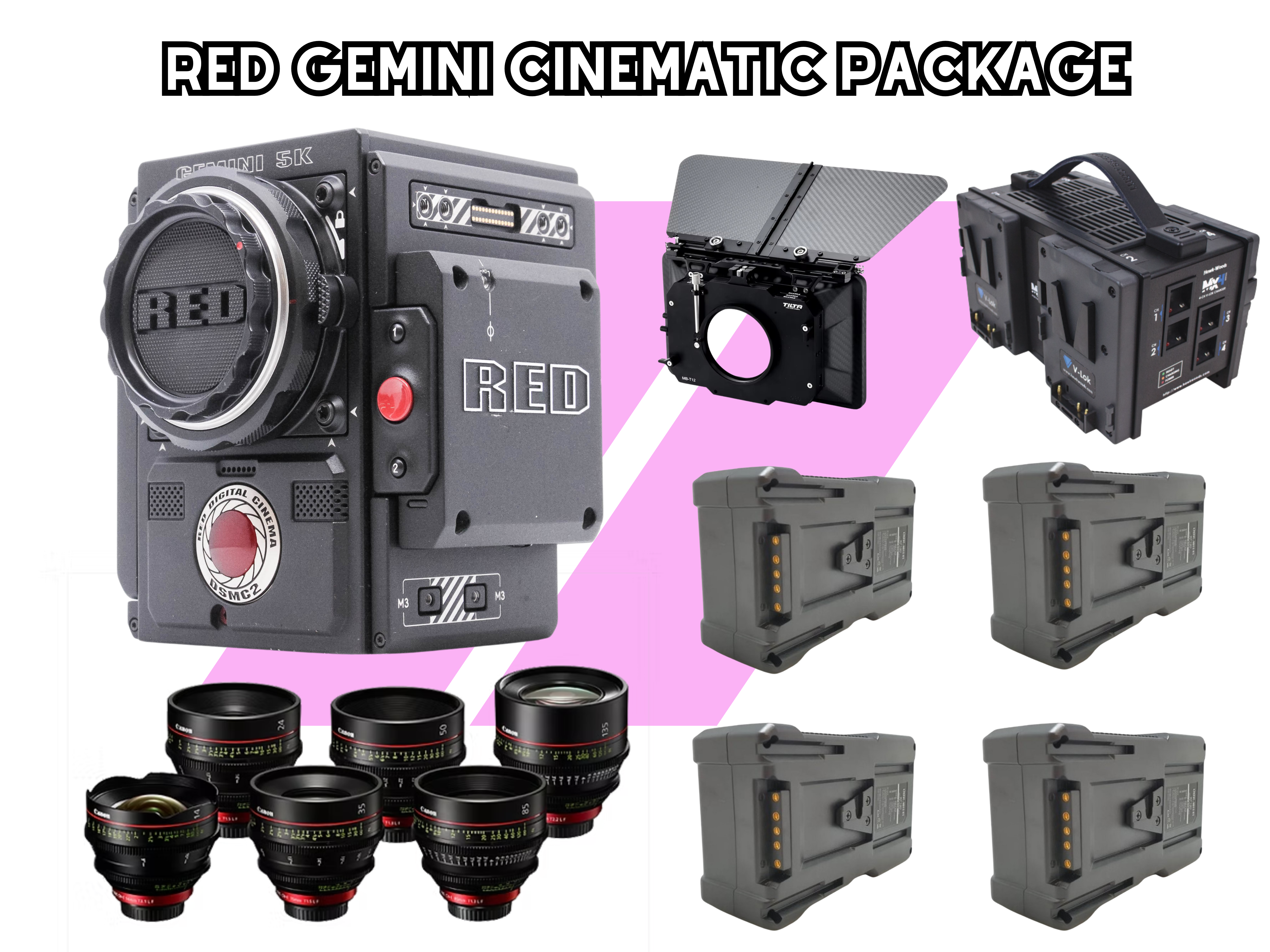  red gemini cinematic package