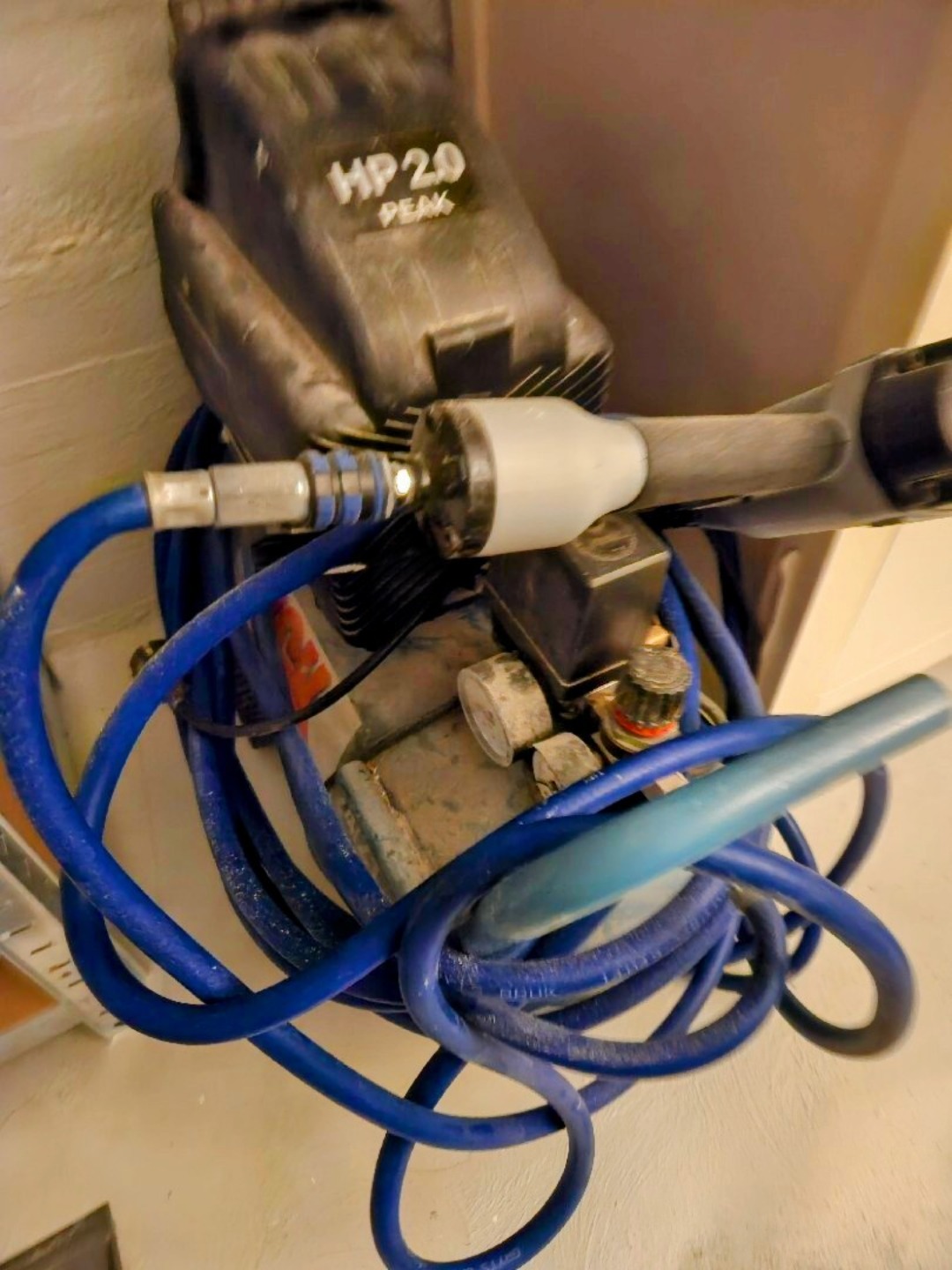 Kompressor og dykkertpistol